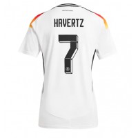 Camiseta Alemania Kai Havertz #7 Primera Equipación Replica Eurocopa 2024 para mujer mangas cortas